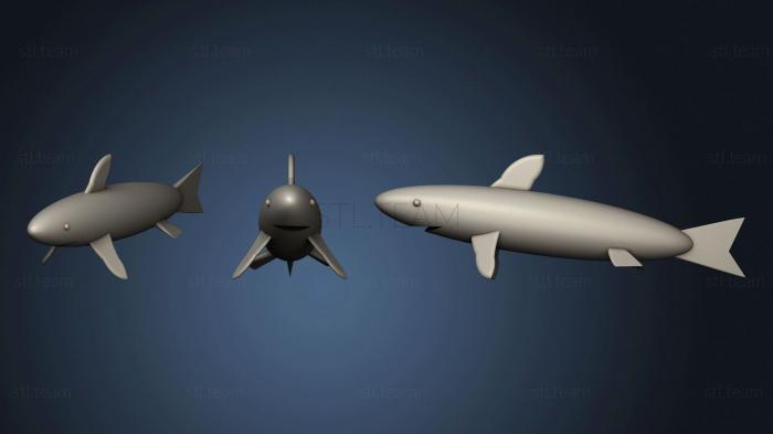 3D model A Shark (STL)